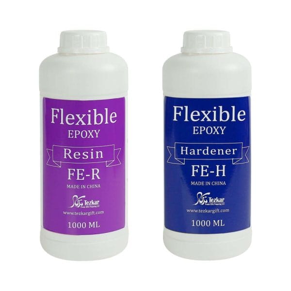 Flexible Epoxy Resin and Hardener 1000 ml