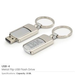 Flip Style Metal USB | Promotional Metal USB Drives