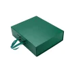 Foldable-Gift-Box-GB-B4-GRE-View-600x600-1.webp Foldable Gift Box with Magnetic Closure & Ribbon Handle