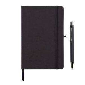 GSGL-5135-BORNA-Giftology-A5-Hard-Cover-Notebook-and-Pen-Set-Blackunique6fcc21d BORNA - Giftology A5 Hard Cover Notebook and Pen Set - Black