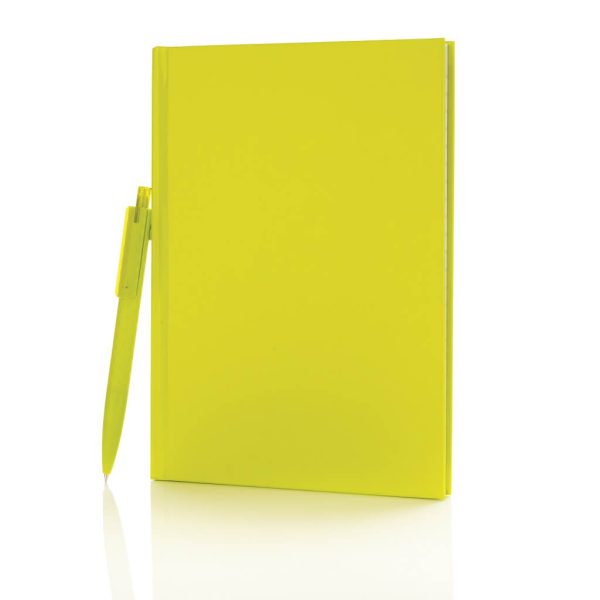 GSXD-114-XD-A5-Hard-Cover-Notebook-With-Pen-Limeunique31ba7fa XD A5 Hard Cover Notebook With Pen - Lime
