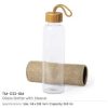Corporate Promotional Item and Glass Bottle