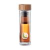 Flask in glass and bamboo UAE