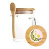 Promotional Travel Mug with Bamboo Lid and Spoon