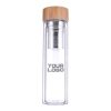 Flask in glass and bamboo UAE