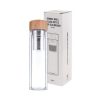 Flask in glass and bamboo UAE