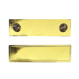 Gold Promotional Pin Badges