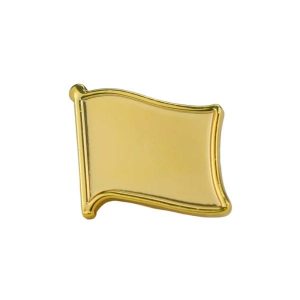 Gold Plated Flag Pin