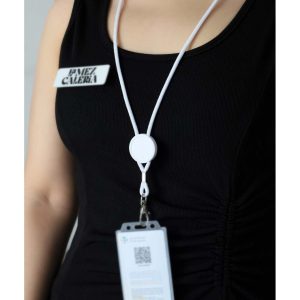 VALINS - Lanyard with Epoxy Area and Clip