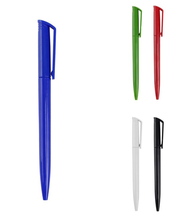 HUGH - Glossy Plastic Pen