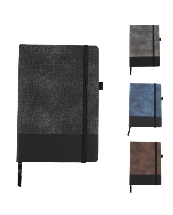 HK417-min-1130x1400-1.jpg MEMOIR - Two-tone Personalized PU Notebook
