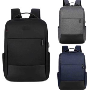 CRYPTO - Leather & Fabric Backpack