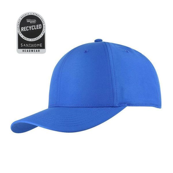 HWSN-4010-ULTRA-Santhome-RPET-6-Panel-DryNCool-Sport-Cap-Royal-Blueunique88863b5 ULTRA - Santhome RPET 6 Panel DryNCool® Sport Cap - Royal Blue