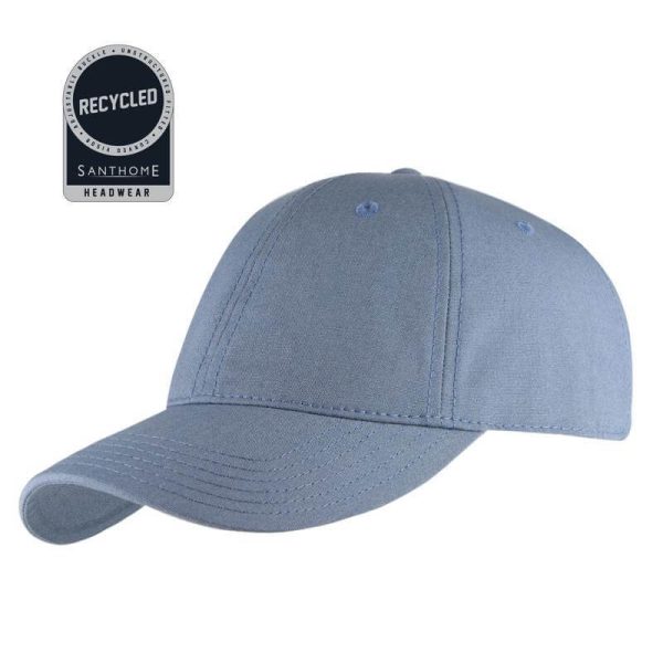 HWSN-513-FLEX-Santhome-Recycled-6-Panel-Relaxed-Fit-Cap-Sky-Blueunique35e510c FLEX - Santhome Recycled 6 Panel Relaxed Fit Cap - Sky Blue