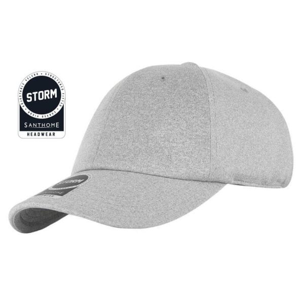 HWSN-7127-STORM-Santhome-Textured-6-panel-Cap-Greyuniquea0c53b6 STORM - Santhome Textured 6-panel Cap - Grey