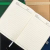 Hard Cover PU Notebooks in A5 Size with Metal Plate Bookmark