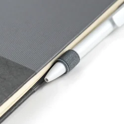 Hard Cover PU Notebooks in A5 Size with Metal Plate Bookmark