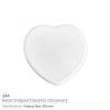 Heart Shaped Decorative Printed Ceramics