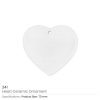 Decorative Heart Personalized Ceramics