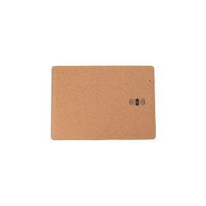 KHAKI - Cork Mousepad with Wireless Charger