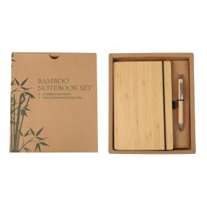 FILOFAX - Cork Notebook & Pen Corporate Gift Set