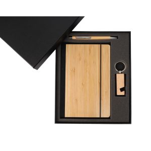 GS058 - Black Bamboo Corporate Gift Box