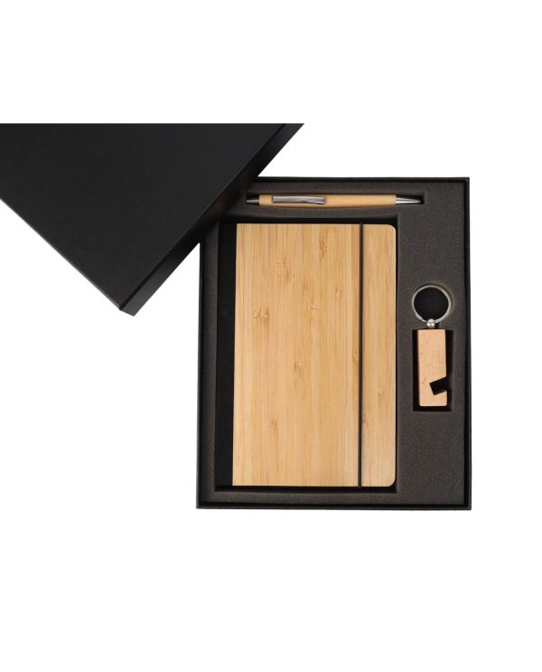 GS058 - Black Bamboo Corporate Gift Box