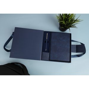 SAVVY - Premium Gift Set - Blue Corporate Gift Box