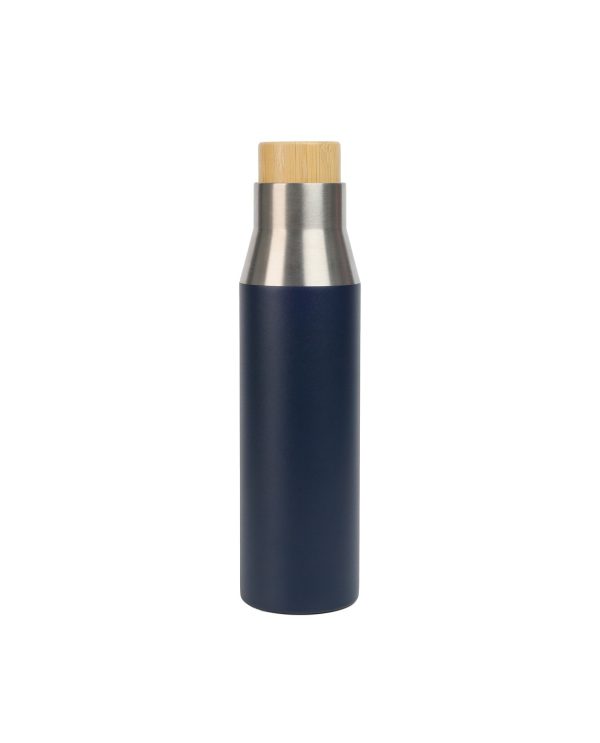 QUENCH - Vaccum Bottle with Bamboo Lid