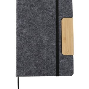 GAZETTE - Felt Bamboo Notebook