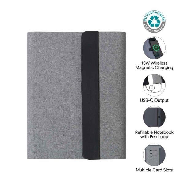 ITFO-1267-BERGMUND-Santhome-10000mAh-Magnetic-15W-Magsafe-Wireless-Power-Bank-Folder-Greyuniquefe0e8cc BERGMUND - Santhome 10000mAh Magnetic 15W Magsafe Wireless Power Bank Folder - Grey