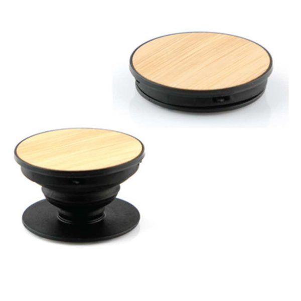 ITGL-1125-VARDO-Giftology-Phone-Pop-Grip-with-Bamboo-Surfaceunique2f6c054 VARDO - Giftology Phone Pop Grip with Bamboo Surface