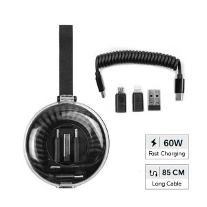 CORDA - Giftology Curled Cable & Adapter Kit