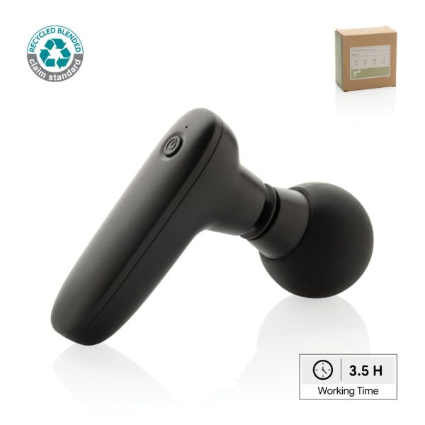ITXD-1286-Revix-RCS-recycled-plastic-massage-gun Revix RCS recycled plastic massage gun, black