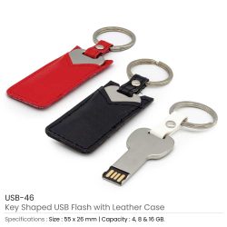 Key shape USB | Promotional Key Holder USB