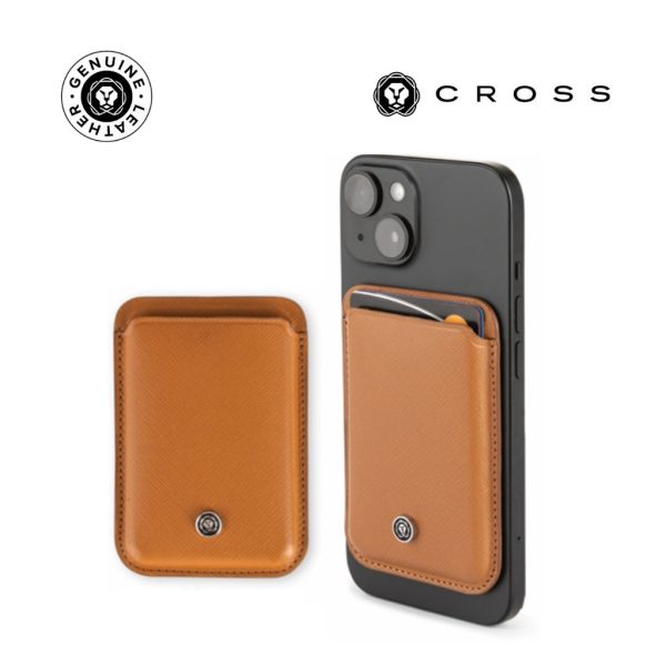 LACR-2031-CROSS-Saffiano-Leather-Magnetic-Cardholder-Mochaunique75d740d CROSS Saffiano Leather Magnetic Cardholder - Mocha