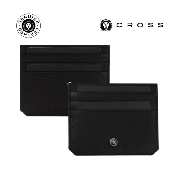 LACR-2043-CROSS-Pebble-Leather-6CC-Cardholder-Blackuniquedffa817 CROSS Pebble Leather 6CC Cardholder - Black