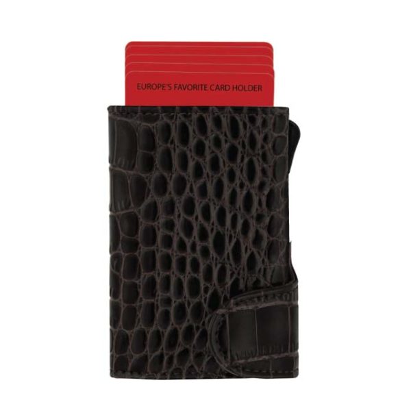 LASN-608-CIKAW-SANTHOME-Genuine-Leather-RFID-Cards-Wallet-Blackunique88863b5 CIKAW - SANTHOME Genuine Leather RFID Cards Wallet Black