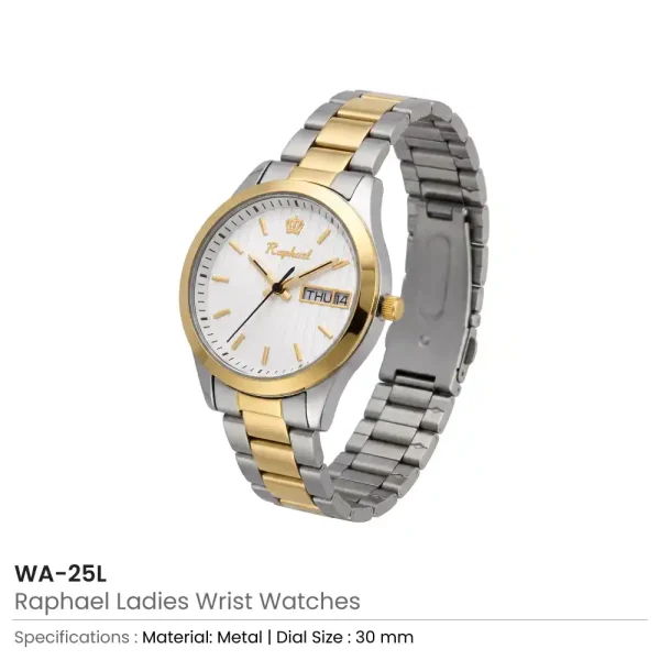 Ladies-Wrist-Watches-WA-25L-600x600-1.webp Couple Wrist Watches with Day and Date Function