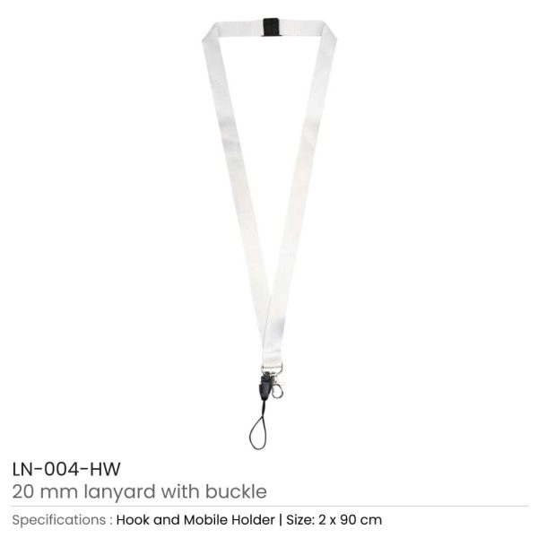 Lanyard with Safety Buckle