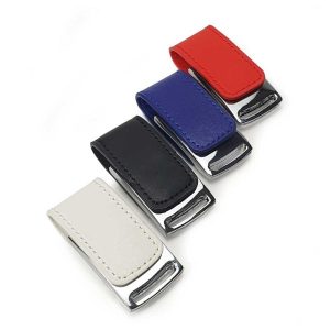 Stylish leather USB | USB Flash with Branding