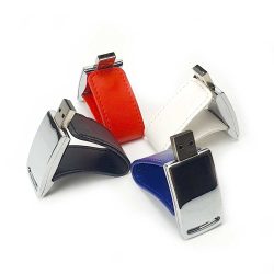 Stylish leather USB | USB Flash with Branding