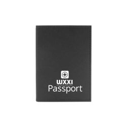 Branded Leather Passport Cover