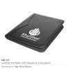 Personalized Portfolio with Zipper and Calculator