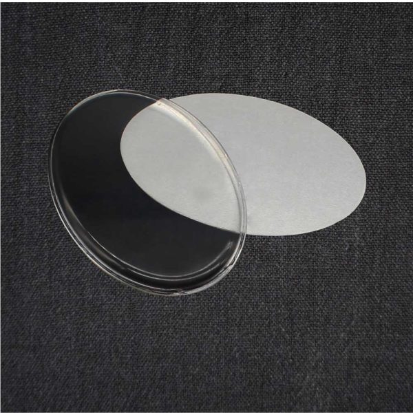 Lens Cover Oval Name Badge