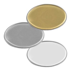 Lens Cover Oval Name Badge