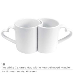 Personalized love mug set