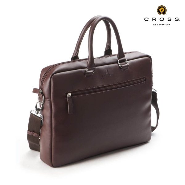 MBCRS-883-CROSS-Jasper-Office-Laptop-Briefcase-Brownunique88863b5 CROSS Jasper Office Laptop Briefcase - Brown