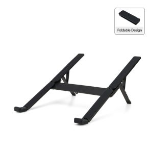 MALIN - @memorii Portable Aluminium Laptop Stand - Black