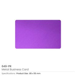 Metal Promotional Business Cards